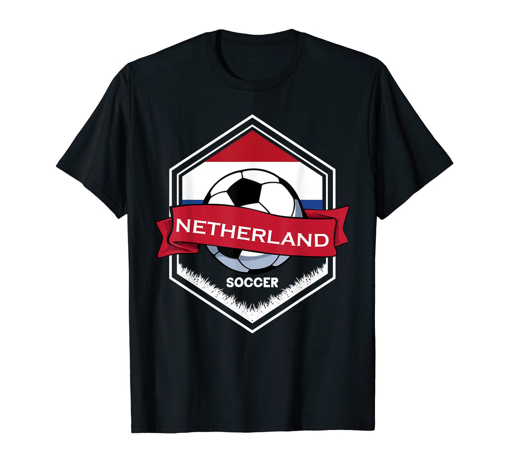 Netherland Flag Football Fan Soccer T-Shirt - Novelty Apparel Men Women - T-Shirt, Sweatshirt, Hoodie