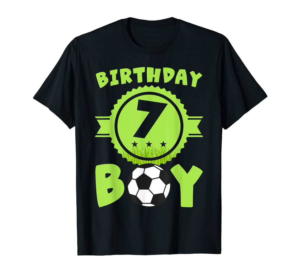 Baller Im 7 Years Old Birthday Soccer T-Shirt - Novelty Apparel Unisex - T-Shirt, Sweatshirt, Hoodie