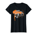 I Bleed Black Orange Sports Team Game T-Shirt - Fun Novelty Design Unisex - T-Shirt, Sweatshirt, Hoodie