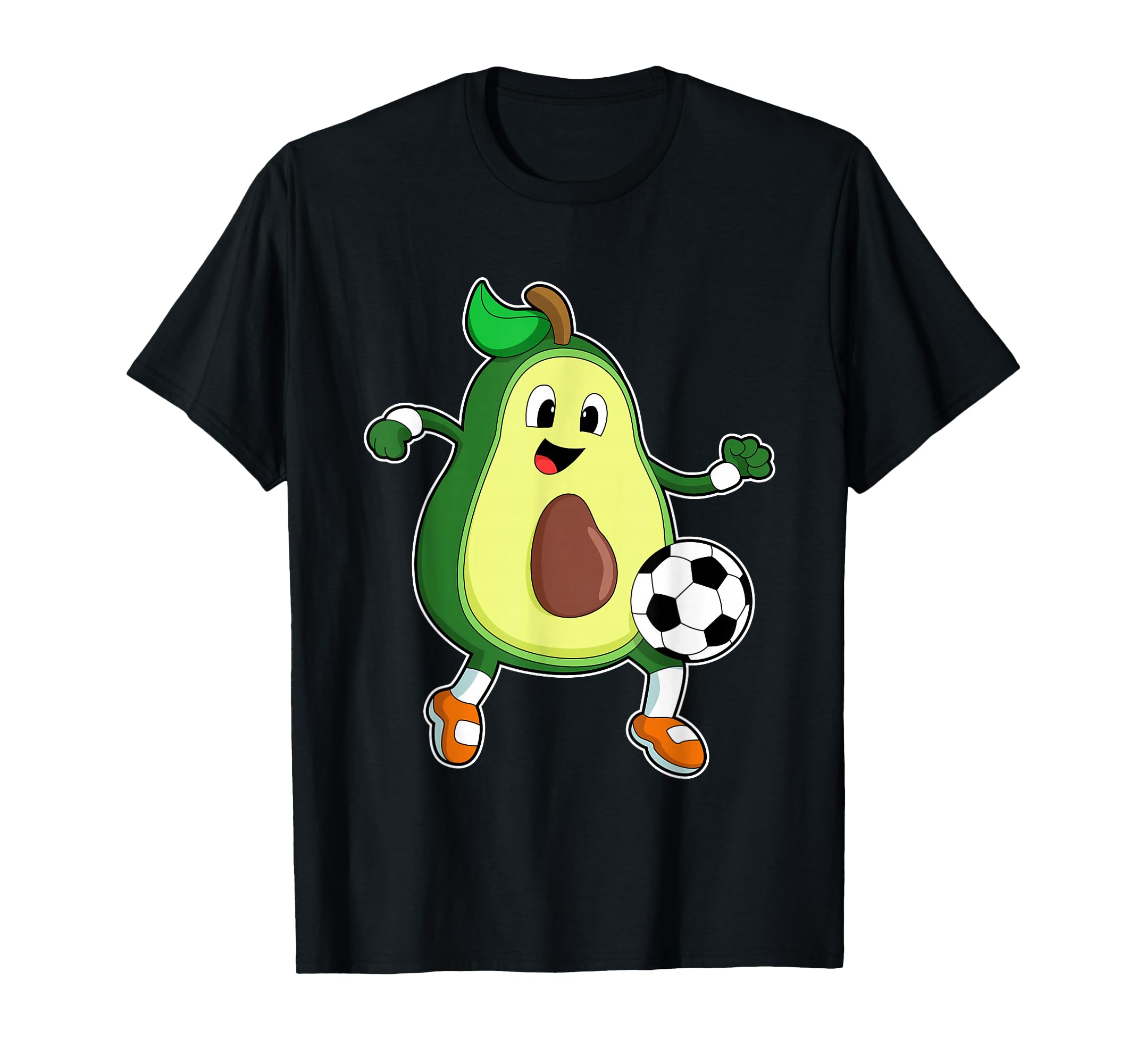 Avocado Soccer Player Soccer Sports T-Shirt - Aesthetic Graphic Unisex - T-Shirt, Sweatshirt, Hoodie