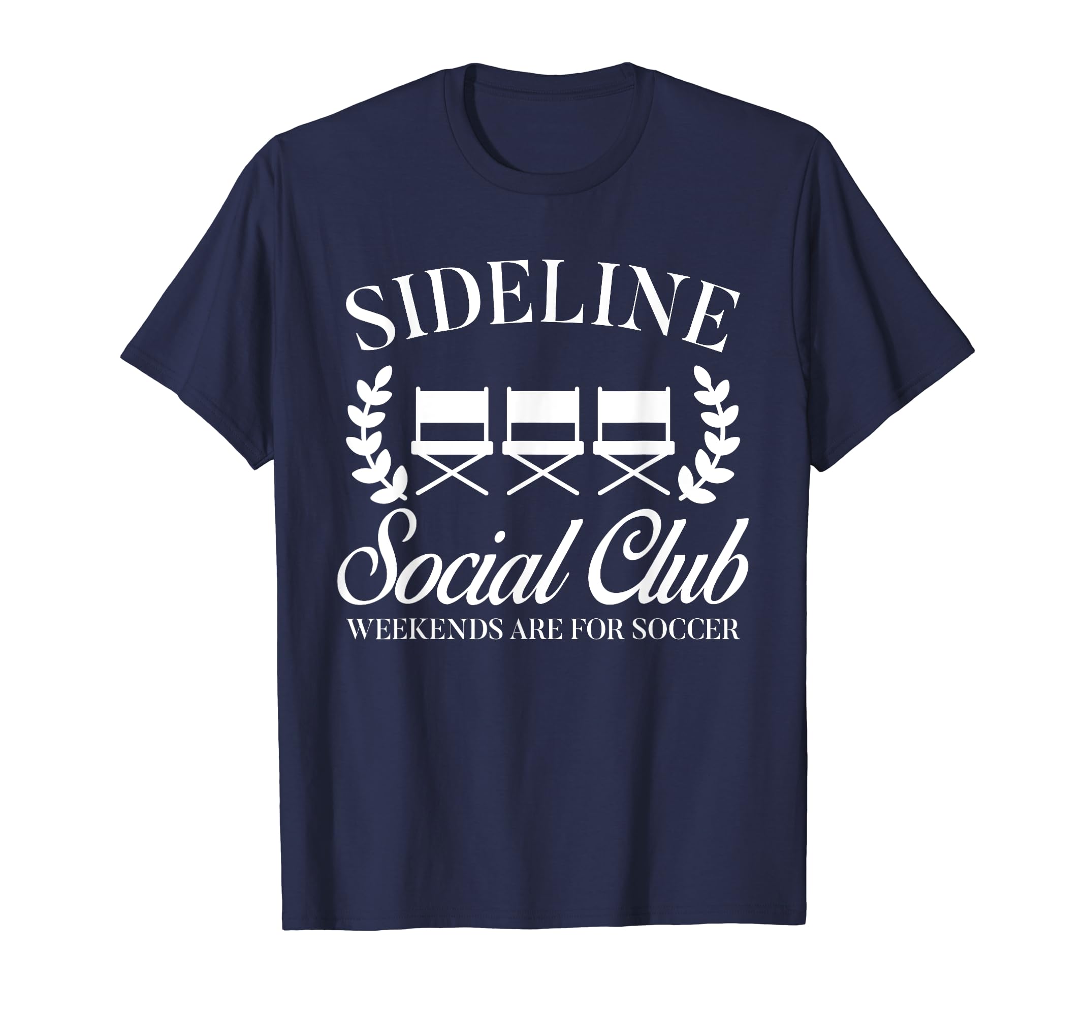 Soccer Mom Dad Sideline Social Club T-Shirt - Custom Art Print Unisex - T-Shirt, Sweatshirt, Hoodie