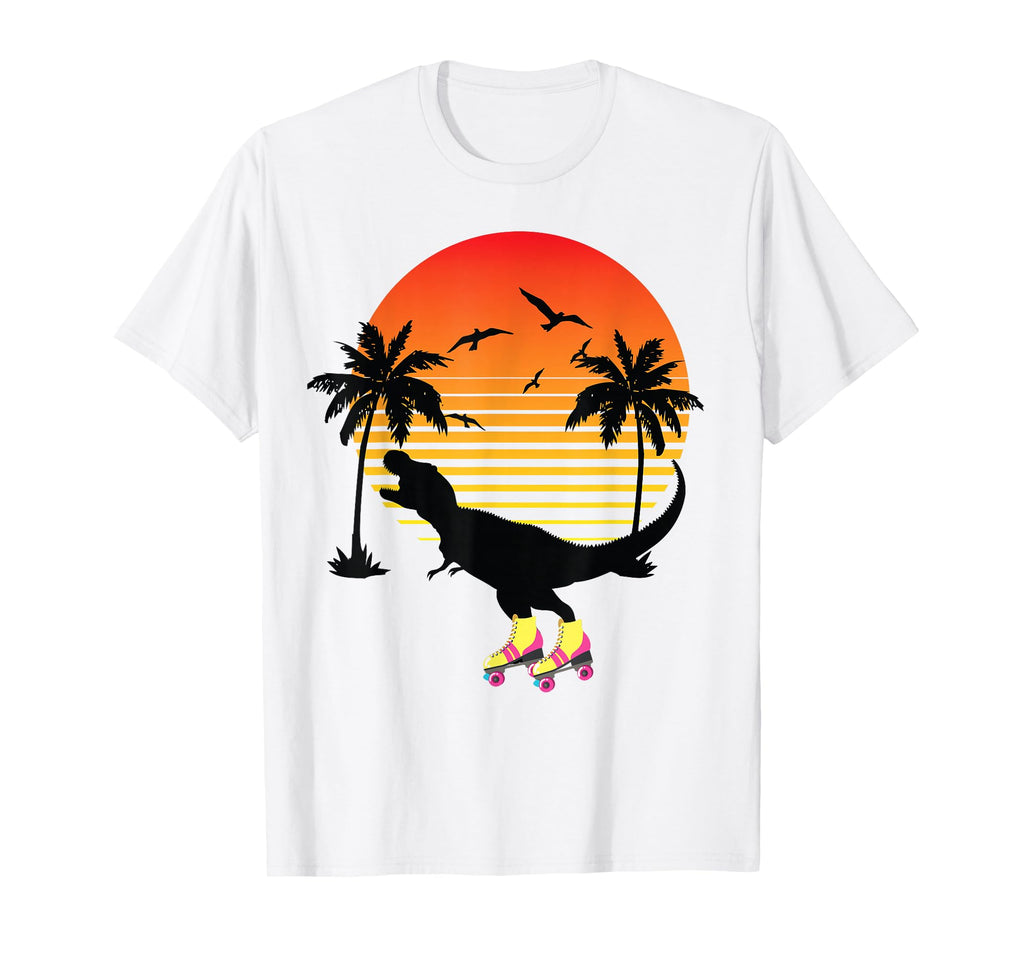 Trex Roller Skate Derby California 80S T-Shirt - Graphic Print Men Women - T-Shirt, Sweatshirt, Hoodie