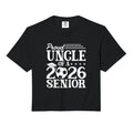 Proud Uncle 2026 Senior Soccer Sweatshirt - Minimalist Print Men Women - T-Shirt, Sweatshirt, Hoodie