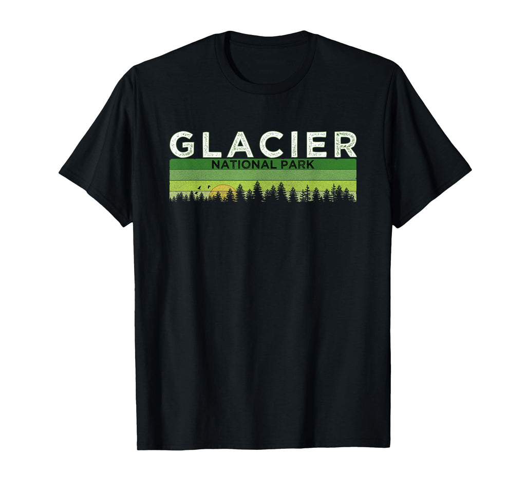 Glacier National Park T-Shirt - Aesthetic Graphic for Adults - T-Shirt, Sweatshirt, Hoodie