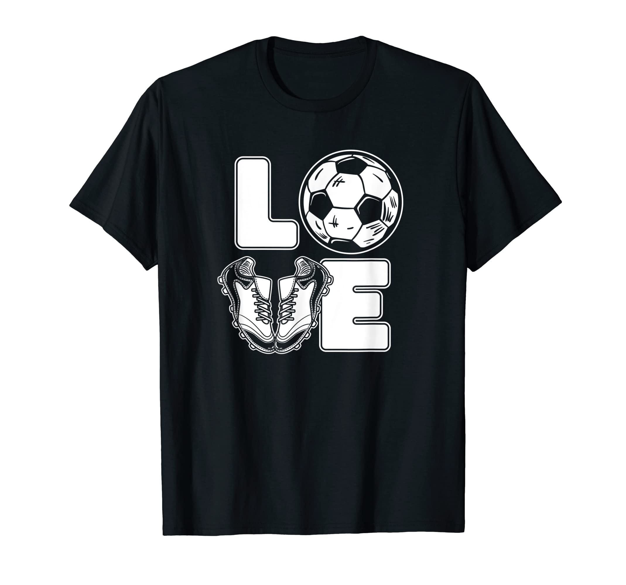 Love Futbol Fu Ball Goal Keeper T-Shirt - Custom Art Print Men Women - T-Shirt, Sweatshirt, Hoodie