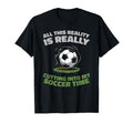 Soccer Team Player Sports Soccer T-Shirt - Custom Art Print Men Women - T-Shirt, Sweatshirt, Hoodie
