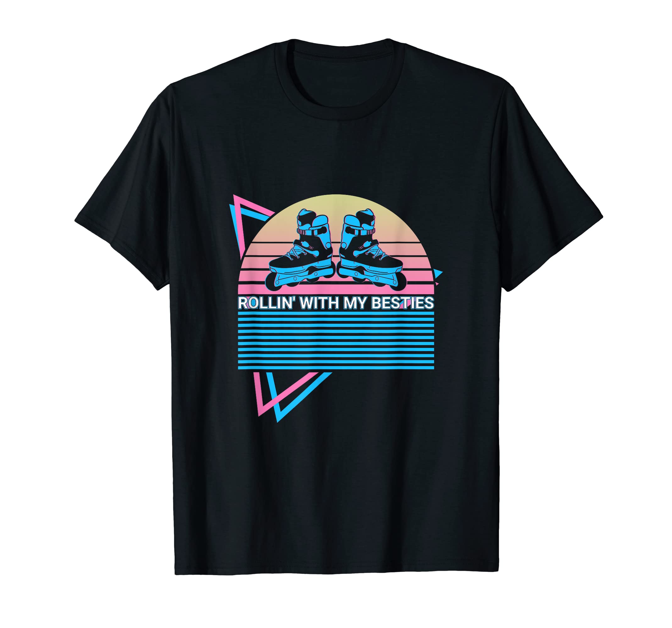 Roller Skate Roller Skating Rollin My T-Shirt - Graphic Print Men Women - T-Shirt, Sweatshirt, Hoodie