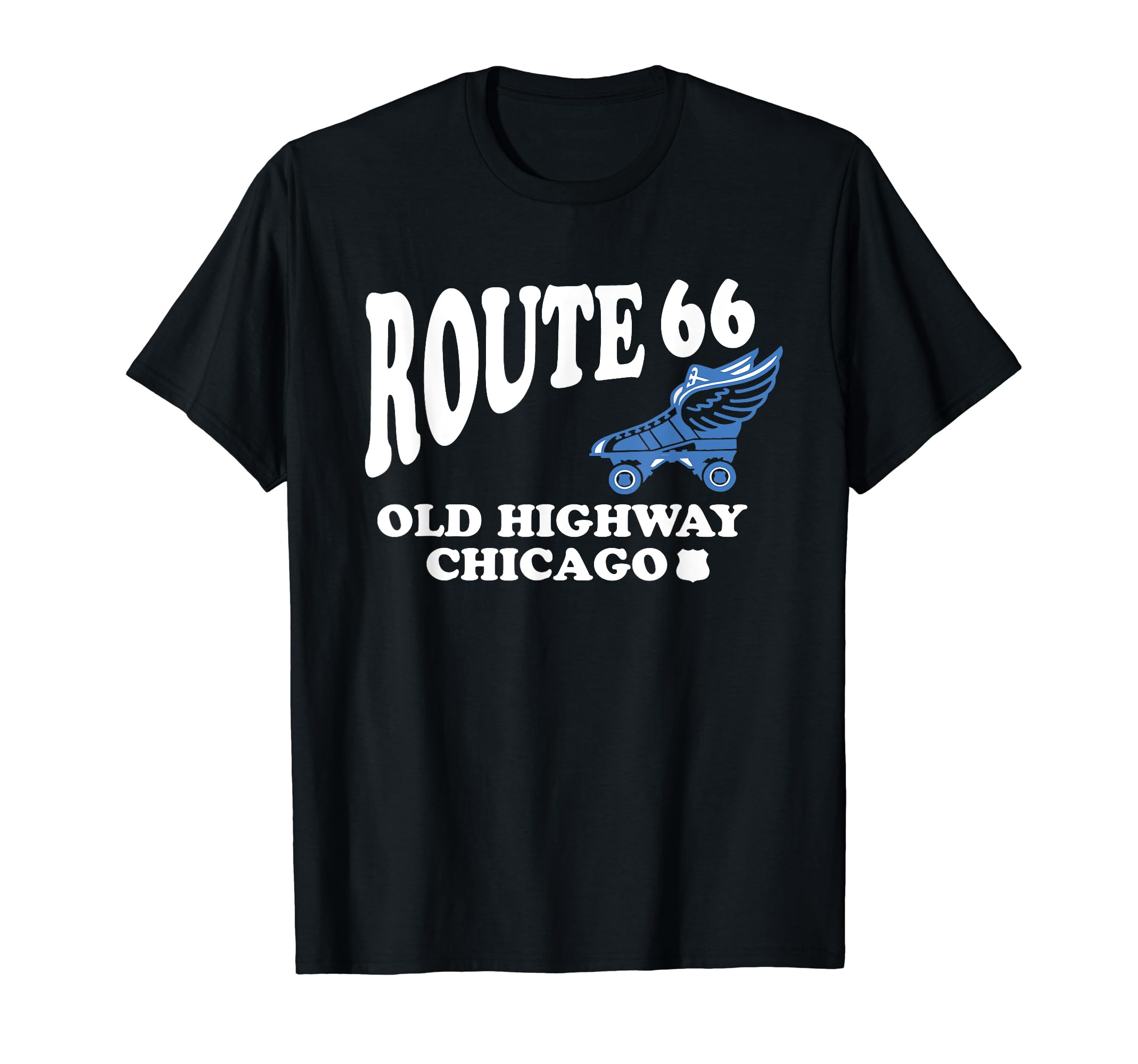 Route 66 Old Highway Chicago T-Shirt - Streetwear Style for Adults - T-Shirt, Sweatshirt, Hoodie