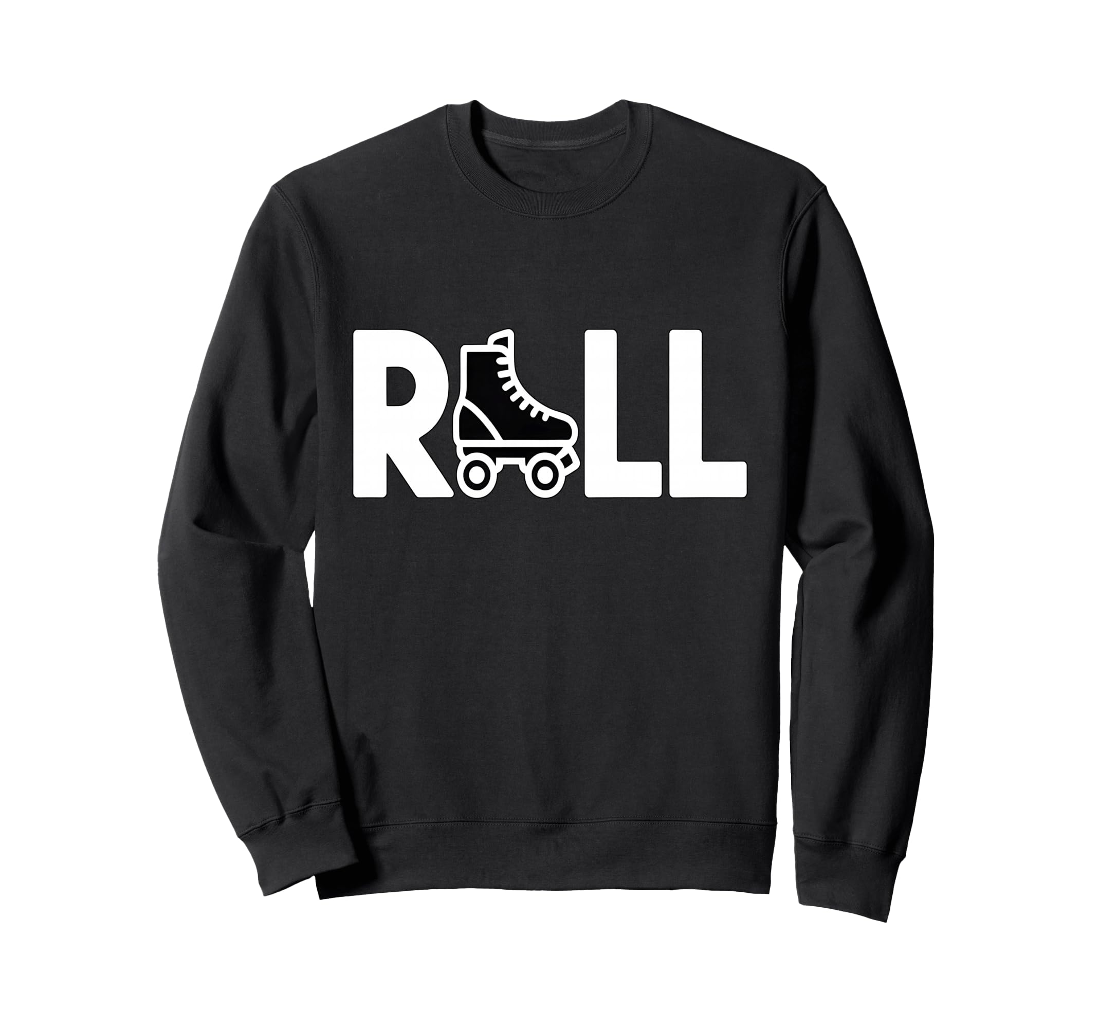 Roller Skates Color Line Art Sweatshirt - Minimalist Print for Adults - T-Shirt, Sweatshirt, Hoodie