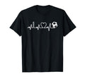 Soccer Heartbeat I Love Soccer Funny T-Shirt - Aesthetic Graphic Unisex - T-Shirt, Sweatshirt, Hoodie