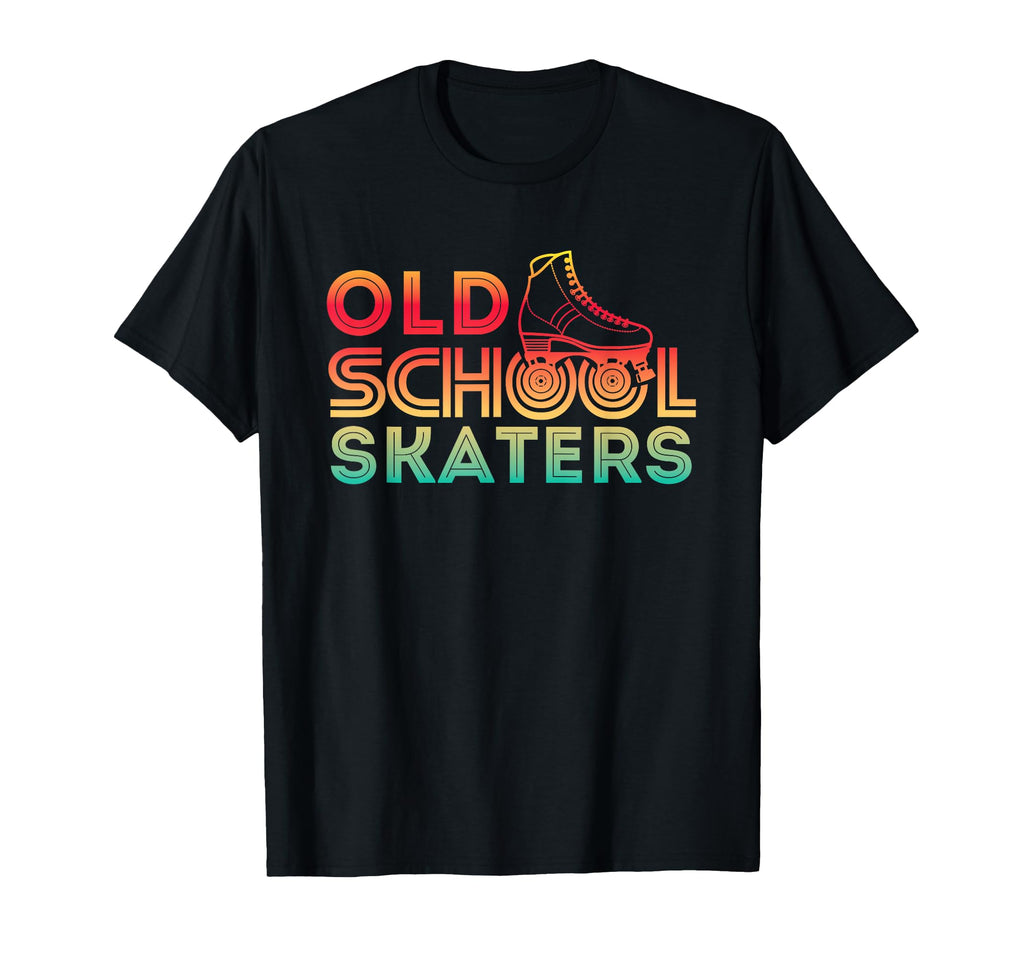 Old School Skaters Roller Skating T-Shirt - Novelty Apparel for Adults - T-Shirt, Sweatshirt, Hoodie