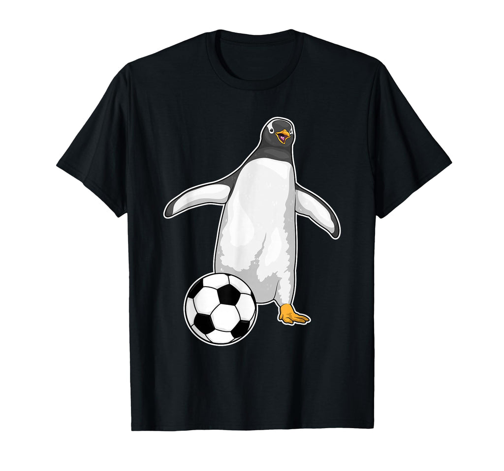 Penguin Soccer Player Soccer Sports T-Shirt - Graphic Print for Adults - T-Shirt, Sweatshirt, Hoodie