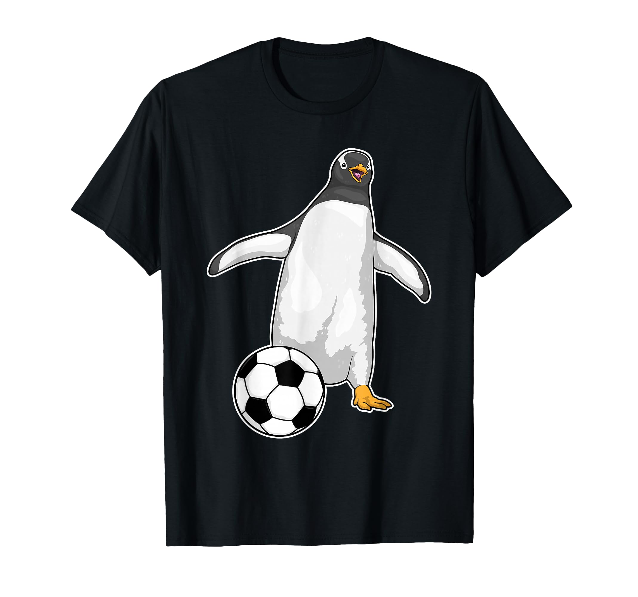 Penguin Soccer Player Soccer Sports T-Shirt - Graphic Print for Adults - T-Shirt, Sweatshirt, Hoodie