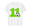 11Th Birthday Soccer 11 Years Old T-Shirt - Trendy Graphic Men Women - T-Shirt, Sweatshirt, Hoodie