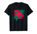 Soccer Ball Flag Bangladesh T-Shirt - Novelty Apparel Men Women - T-Shirt, Sweatshirt, Hoodie