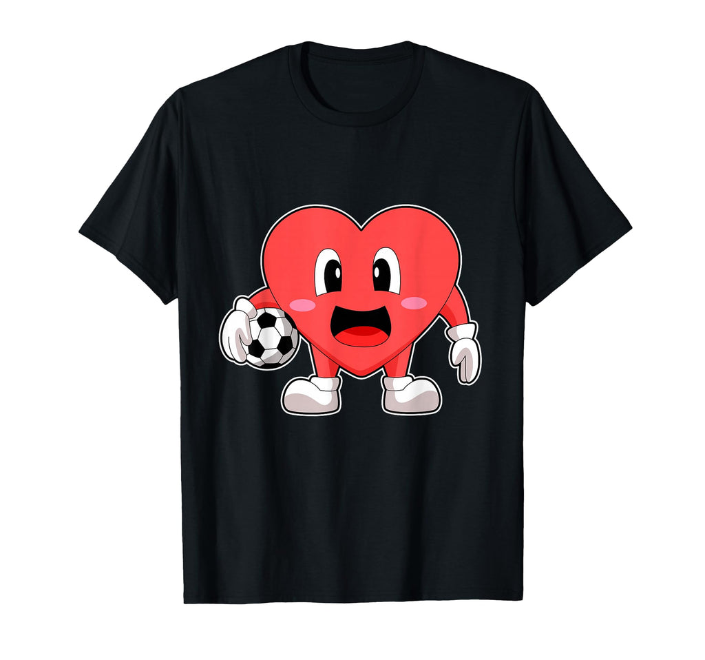 Heart Soccer Player Soccer Sports T-Shirt - Aesthetic Graphic for Adults - T-Shirt, Sweatshirt, Hoodie