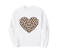 Heart Shaped Soccer Ball Art Sweatshirt - Graphic Print Men Women - T-Shirt, Sweatshirt, Hoodie