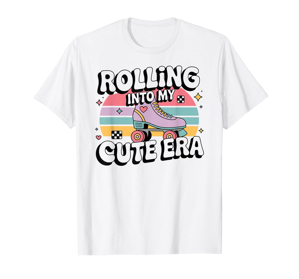 Rolling Into My Era Roller Skating T-Shirt - Unique Graphic for Adults - T-Shirt, Sweatshirt, Hoodie
