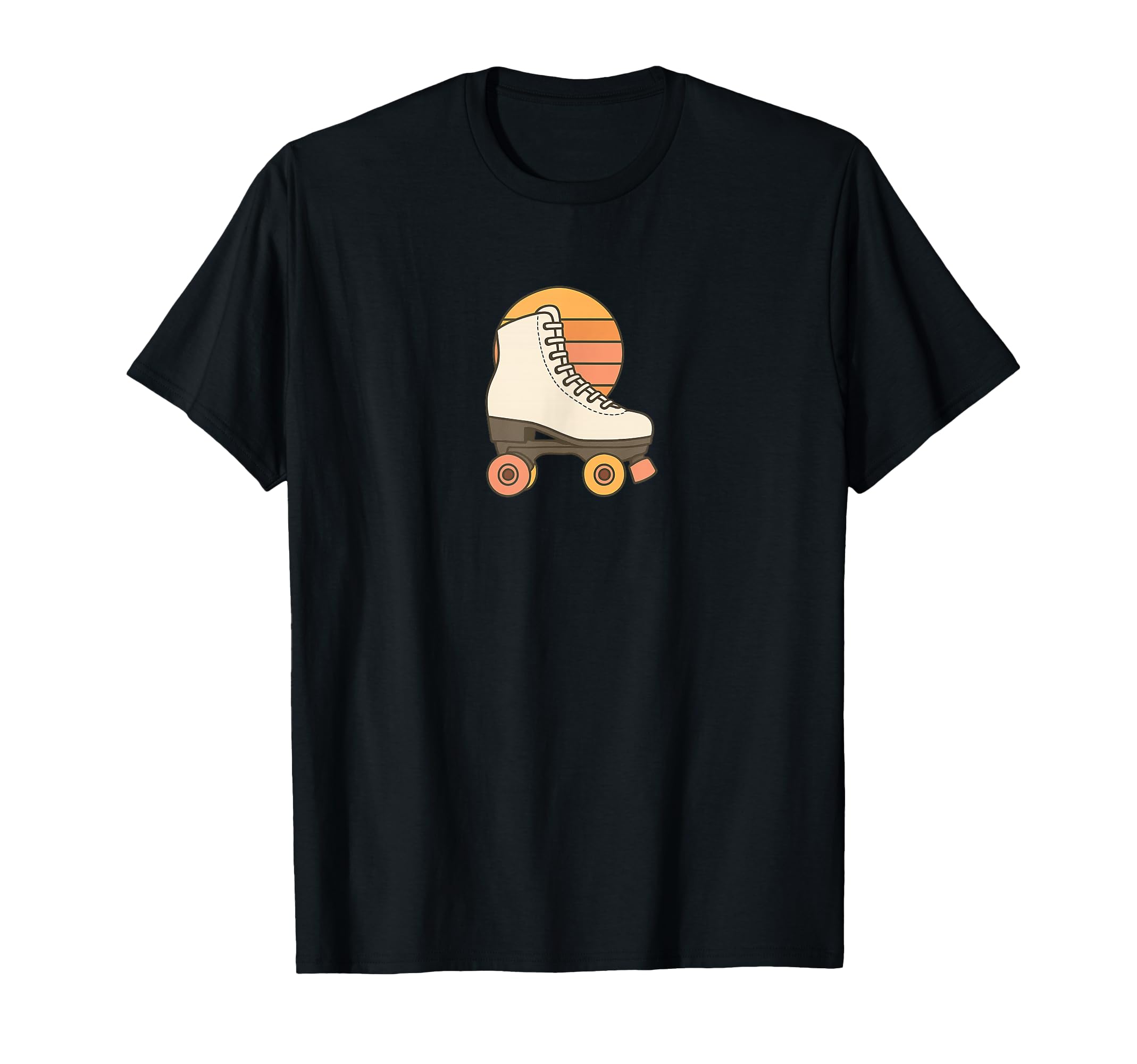 Roller Skate 70S Sunset T-Shirt - Graphic Print for Adults - T-Shirt, Sweatshirt, Hoodie