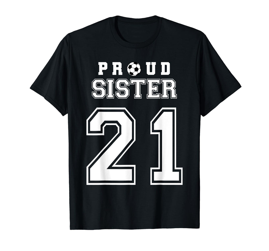 Number 21 Custom Proud Soccer Futbol T-Shirt - Aesthetic Graphic Unisex - T-Shirt, Sweatshirt, Hoodie