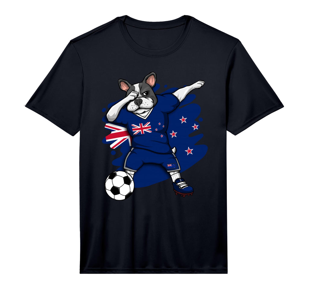 Dab French Bulldog New Zealand T-Shirt - Aesthetic Graphic for Adults - T-Shirt, Sweatshirt, Hoodie