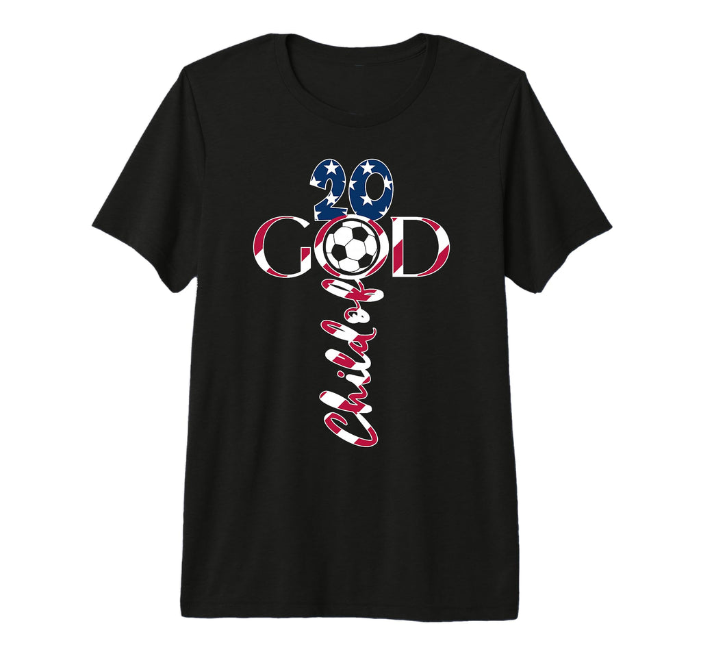 Jesus 20 Years Child God Soccer 20Th T-Shirt - Aesthetic Graphic Men Women - T-Shirt, Sweatshirt, Hoodie