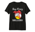 Busy Raising Ballers Funny Baseball T-Shirt - Unique Graphic Men Women - T-Shirt, Sweatshirt, Hoodie
