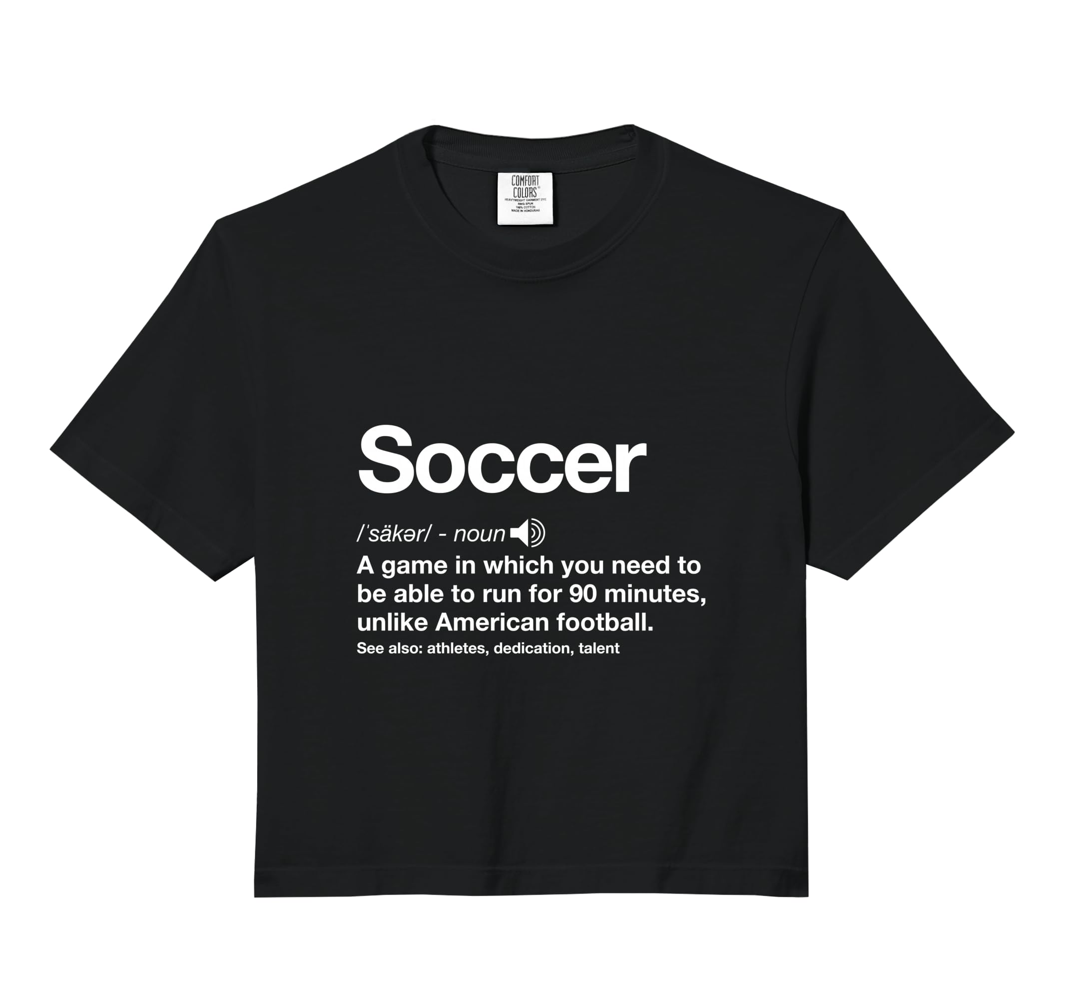 Soccer Definition Funny Football Gag Sweatshirt - Trendy Graphic Men Women - T-Shirt, Sweatshirt, Hoodie