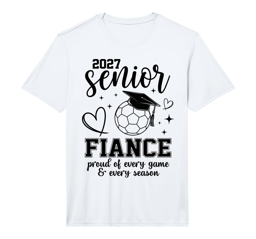 2027 Senior Soccer Fiance Proud Family T-Shirt - Streetwear Style Unisex - T-Shirt, Sweatshirt, Hoodie