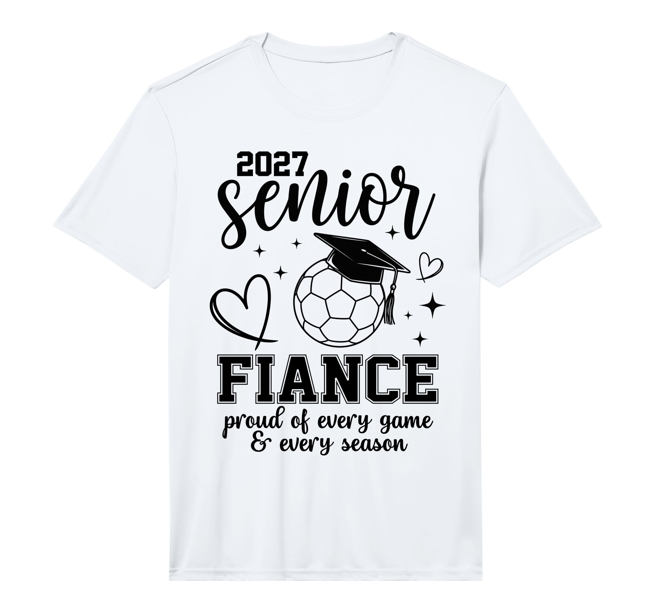 2027 Senior Soccer Fiance Proud Family T-Shirt - Streetwear Style Unisex - T-Shirt, Sweatshirt, Hoodie