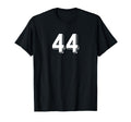 Number 44 80S 90S Soccer Team Jersey T-Shirt - Custom Art Print Unisex - T-Shirt, Sweatshirt, Hoodie