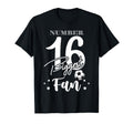 Number 16 Biggest Fan Soccer Player Family T-Shirt - Graphic Print Unisex - T-Shirt, Sweatshirt, Hoodie