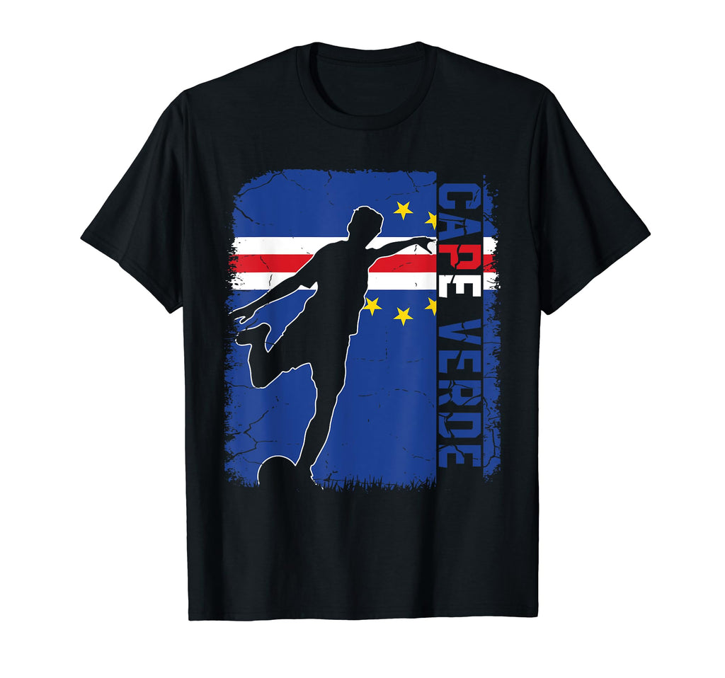 Cape Verde Soccer Team Cape Verde Flag T-Shirt - Minimalist Print Unisex - T-Shirt, Sweatshirt, Hoodie