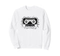 Music Cassette Tape Enthusiast Sweatshirt - Trendy Graphic for Adults - T-Shirt, Sweatshirt, Hoodie