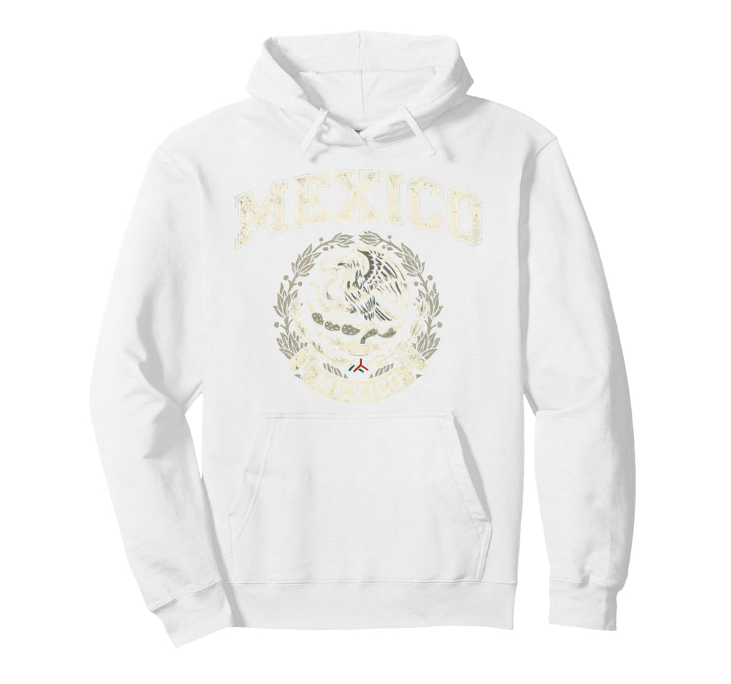 Mexico Flag Mexican Hispanic Pride Hoodie - Casual Everyday Wear Unisex - T-Shirt, Sweatshirt, Hoodie
