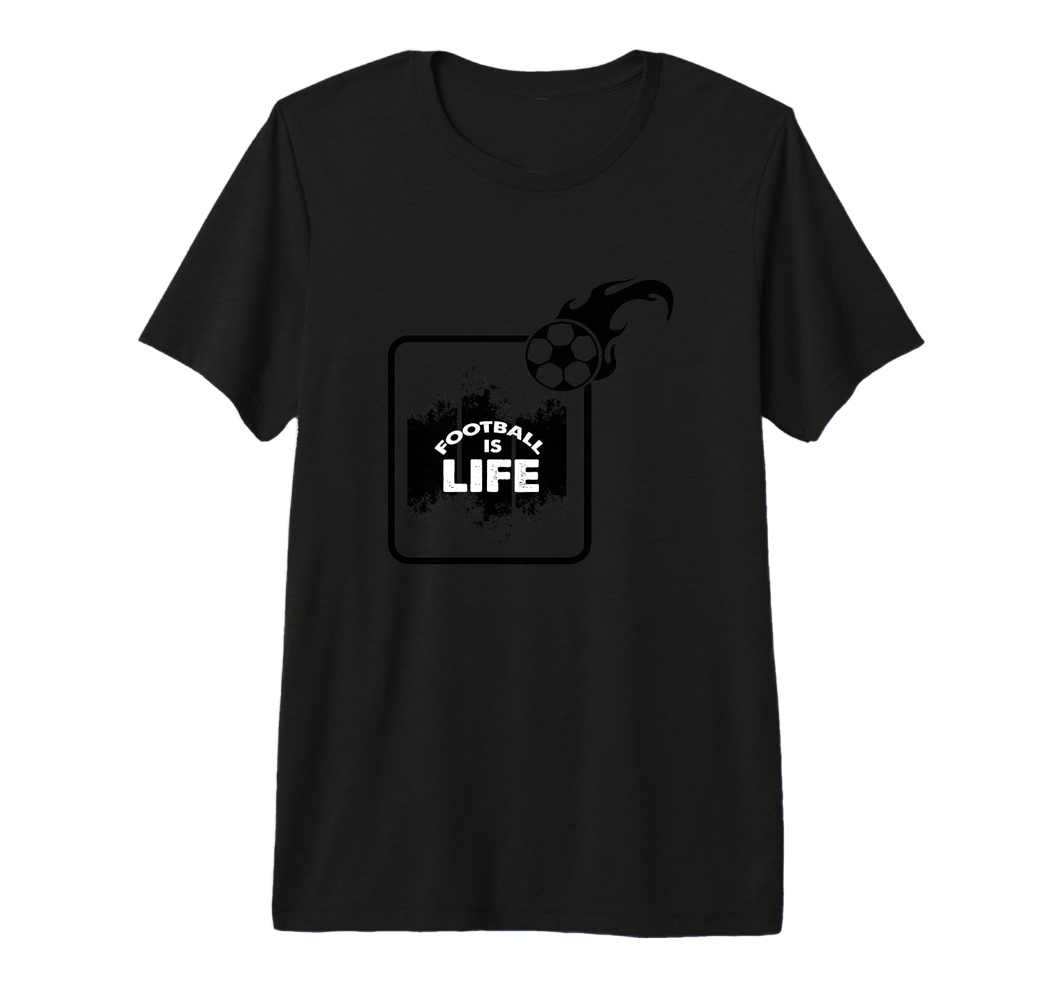 Football Fan Soccer Lover Football Is T-Shirt - Minimalist Print Unisex - T-Shirt, Sweatshirt, Hoodie