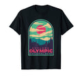 Olympic National Park Sunset T-Shirt - Graphic Print Unisex - T-Shirt, Sweatshirt, Hoodie
