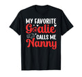 Proud Soccer Goalie Nanny Soccer T-Shirt - Minimalist Print Men Women - T-Shirt, Sweatshirt, Hoodie