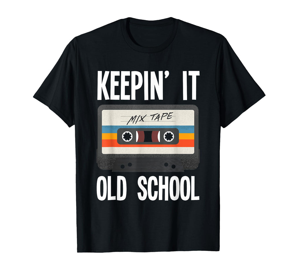 Hip Hop Music Old School Cassette T-Shirt - Custom Art Print for Adults - T-Shirt, Sweatshirt, Hoodie