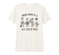 Proud Mama Silly Soccer Goose Mother Mom T-Shirt - Graphic Print Men Women - T-Shirt, Sweatshirt, Hoodie