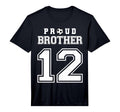 Number 12 Custom Proud Soccer Futbol T-Shirt - Fun Novelty Design Unisex - T-Shirt, Sweatshirt, Hoodie