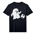 Ghost Playing Soccer Funny Football T-Shirt - Custom Art Print Unisex - T-Shirt, Sweatshirt, Hoodie