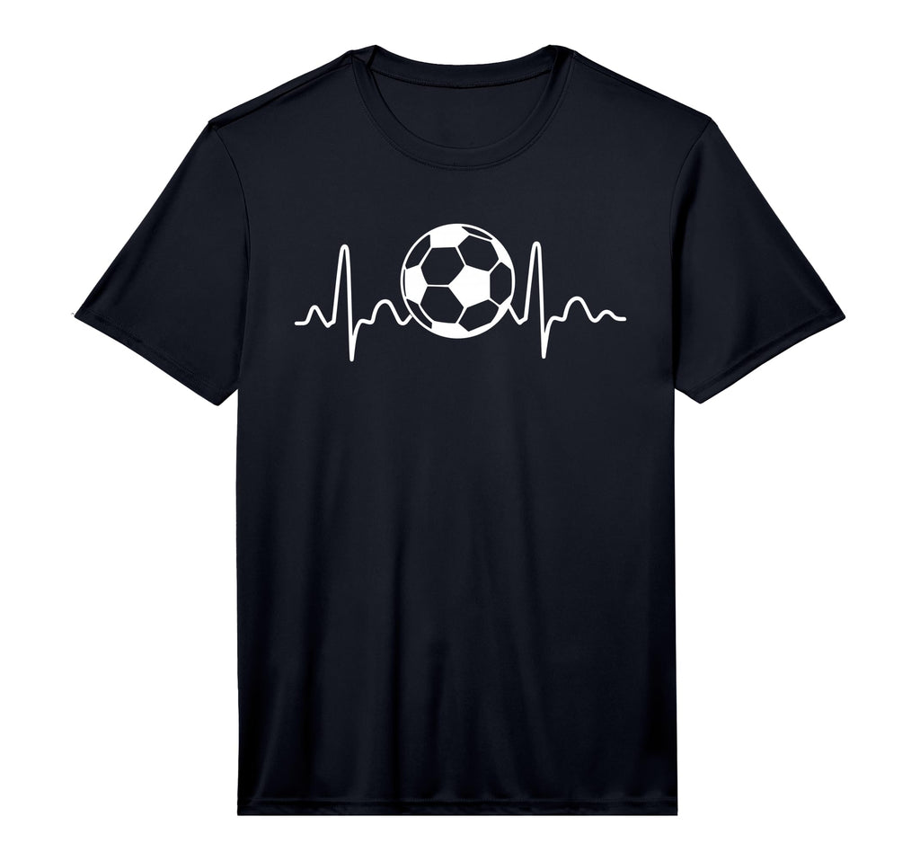Egk Pulse And Heartbeat Football T-Shirt - Trendy Graphic for Adults - T-Shirt, Sweatshirt, Hoodie