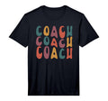 Mens Coach Groovy Colorful Coaching T-Shirt - Graphic Print Unisex - T-Shirt, Sweatshirt, Hoodie