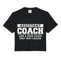 Assistant Coach Funny Soccer Sports Hoodie - Minimalist Print Men Women - T-Shirt, Sweatshirt, Hoodie