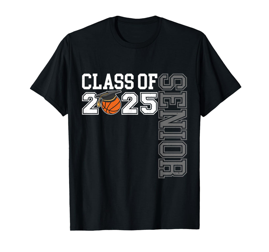 Class 2025 Basketball Senior Night T-Shirt - Fun Novelty Design Unisex - T-Shirt, Sweatshirt, Hoodie