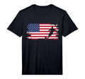 American Flag Soccer Soccer Performance T-Shirt - Unique Graphic for Adults - T-Shirt, Sweatshirt, Hoodie
