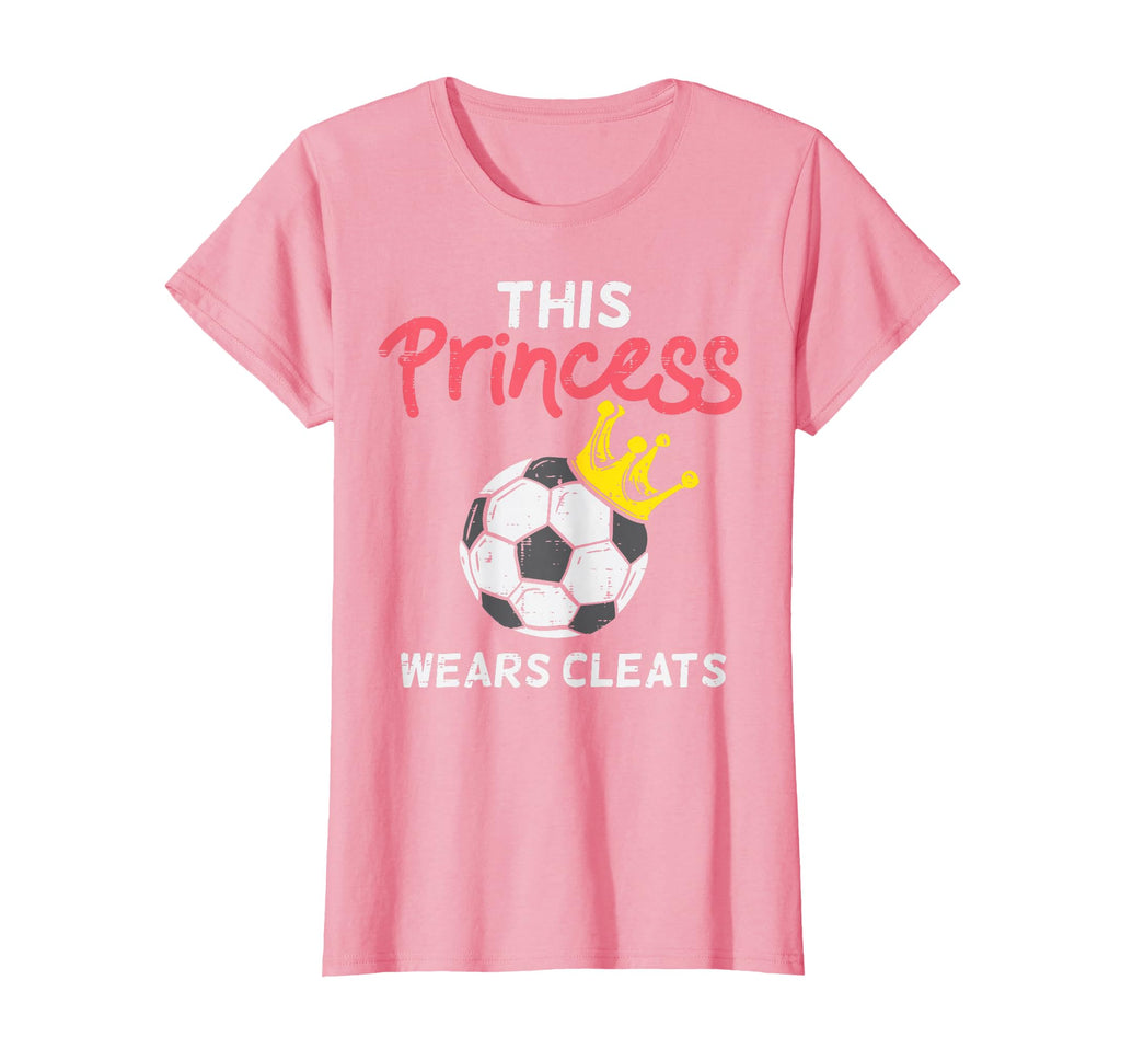 This Princess Wears Cleat Soccer T-Shirt - Minimalist Print for Adults - T-Shirt, Sweatshirt, Hoodie