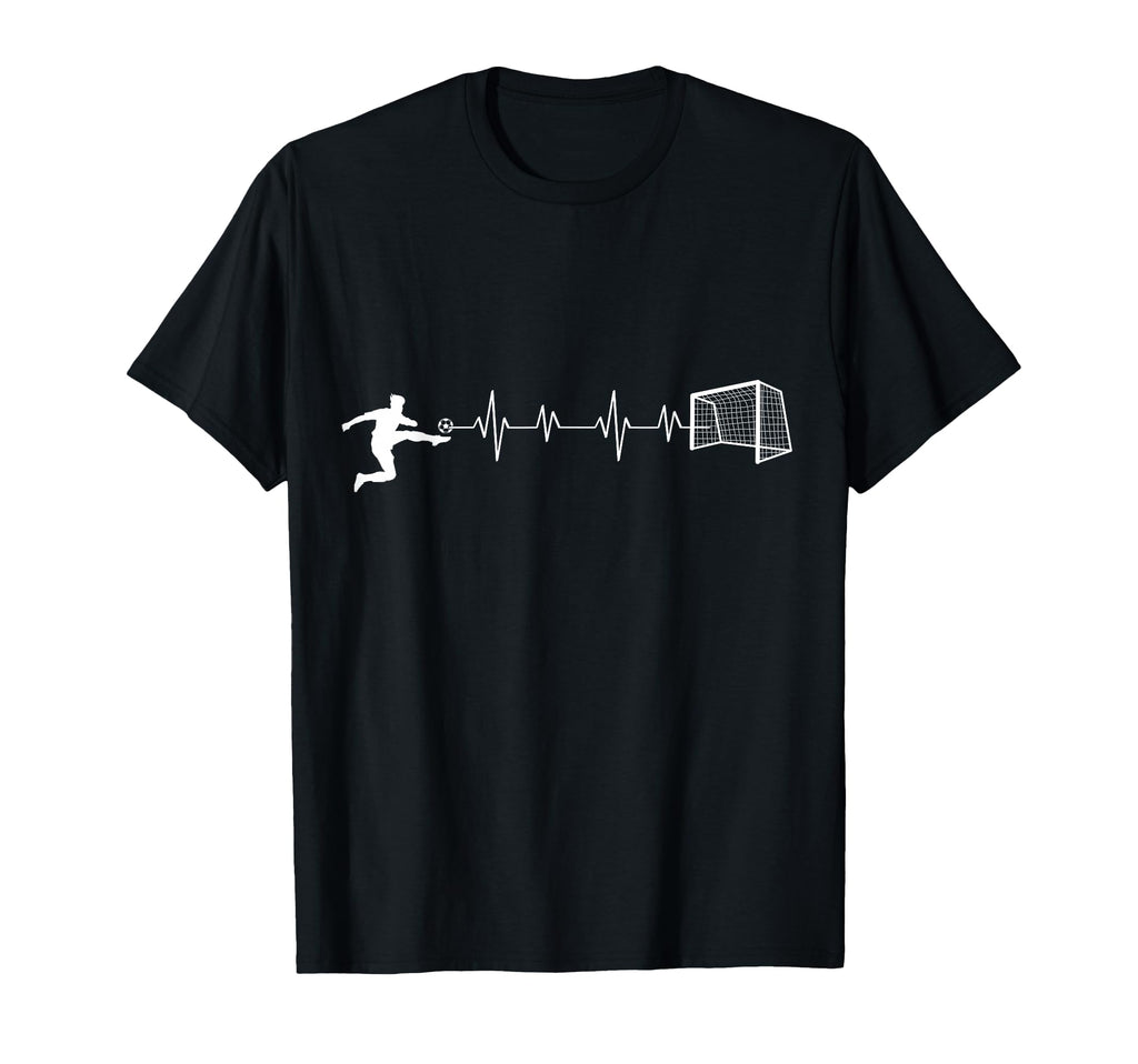 Soccer Player Kicking Ball Sports Lover T-Shirt - Minimalist Print Unisex - T-Shirt, Sweatshirt, Hoodie