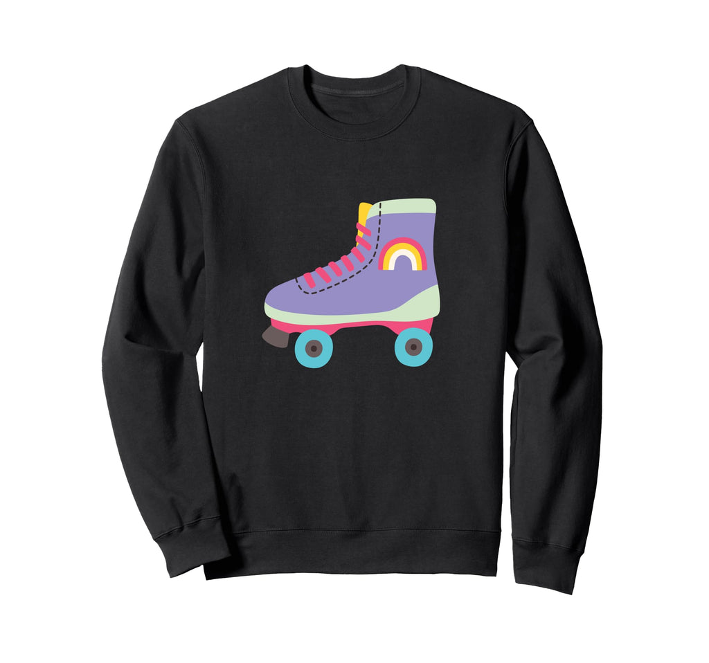 Colorful Roller Skate Art Sweatshirt - Unique Graphic for Adults - T-Shirt, Sweatshirt, Hoodie